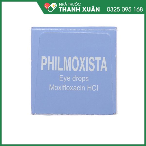 Philmoxista Eye Drops trị nhiễm khuẩn mắt